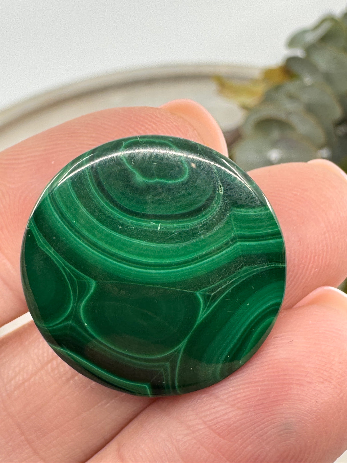 Malachite Cabochons | Jewellery Making & Transformation Crystal