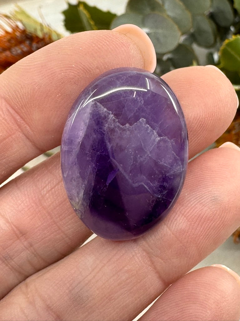 Amethyst Cabochon | Jewellery Making & Spiritual Healing Stone