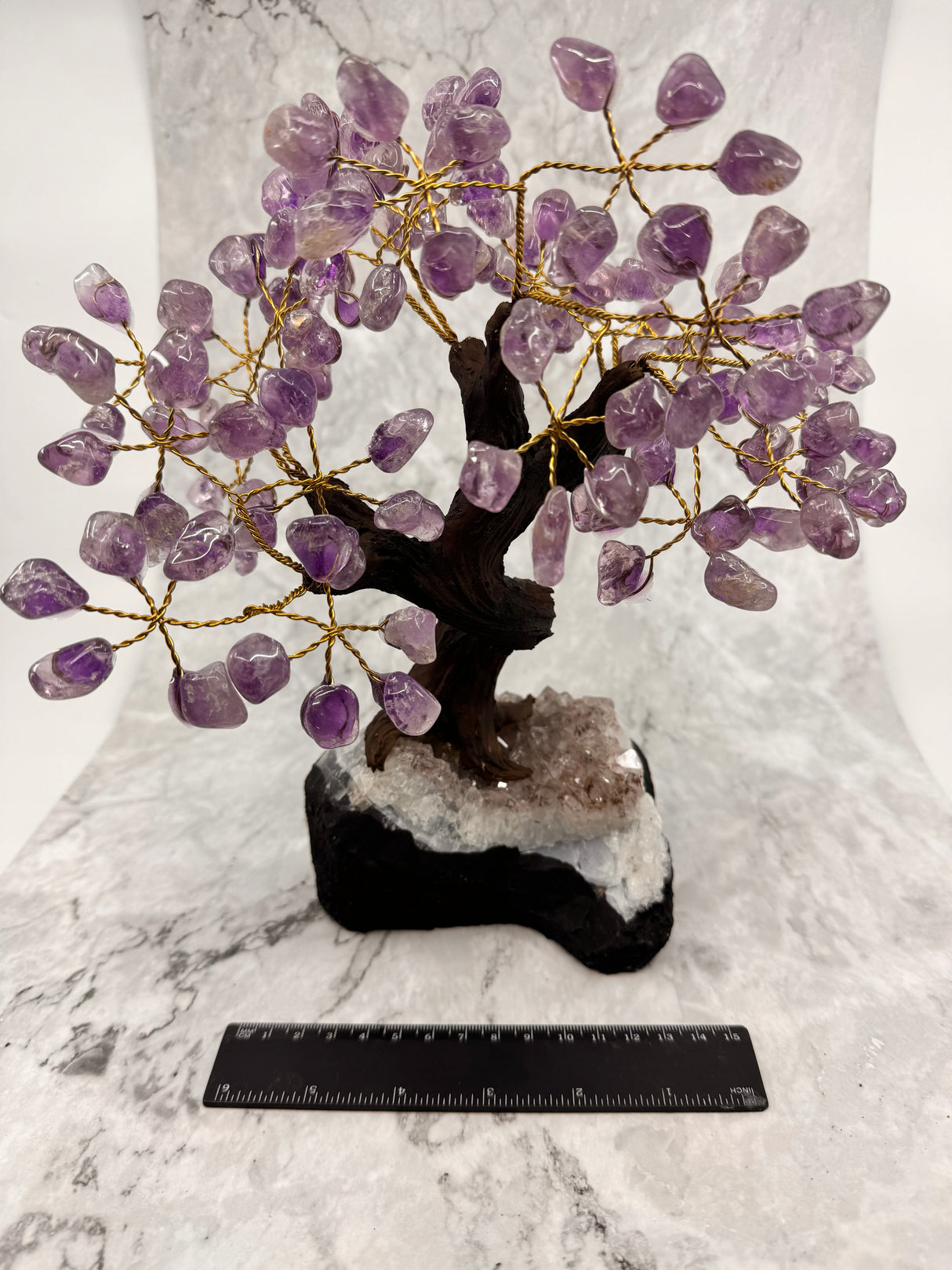 Amethyst Crystal Tree - “I trust my intuition and allow it to guide me each day”