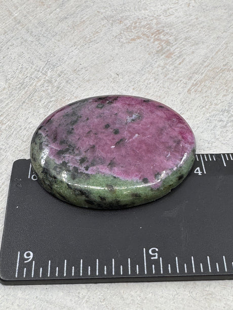 Ruby Zoisite Cabochon| Jewellery & Healing Stone of Vitality
