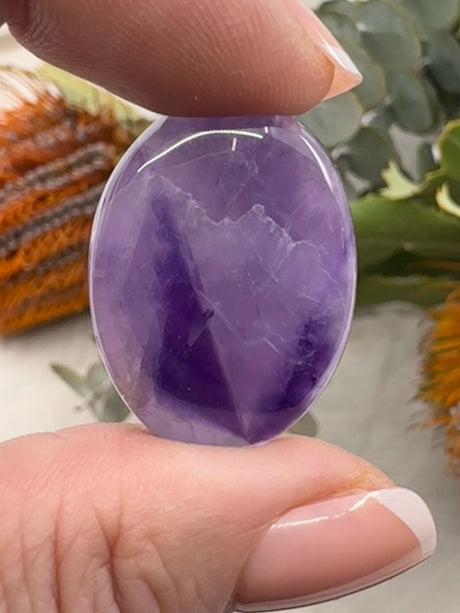 Amethyst Cabochon | Jewellery Making & Spiritual Healing Stone