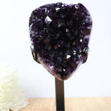 Uruguayan Amethyst Druzy on Stand | 16cm | 2.16kg | Deep Protection & Calm