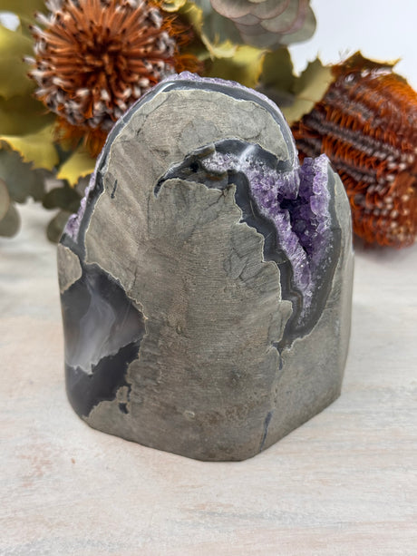 Amethyst Cluster | Healing Crystal of Peace & Protection | 1.014Kilo