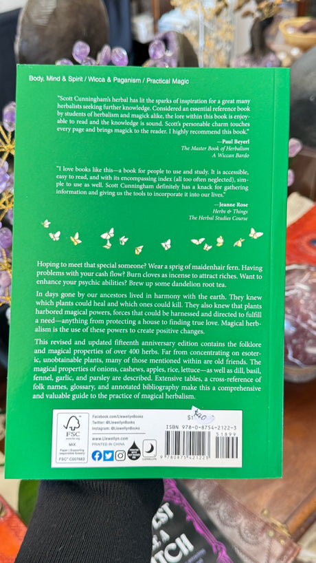 Cunningham’s Encyclopedia of Magical Herbs by Scott Cunningham | Expanded & Revised Edition