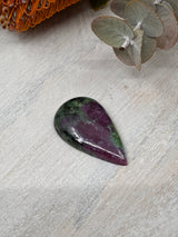 Ruby Zoisite Cabochon| Jewellery & Healing Stone of Vitality