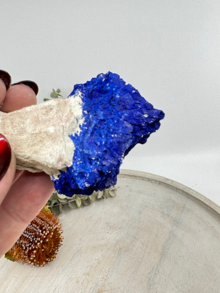 Azurite Sun – 72g – Rare Australian Mineral for Intuition & Transformation
