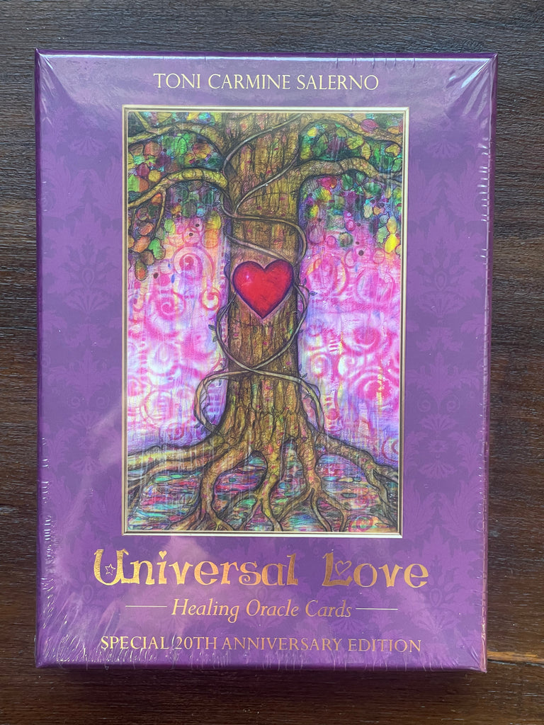 Universal Love Healing Oracle Cards - Special 20th Anniversary Edition - Toni Carmine Salerno