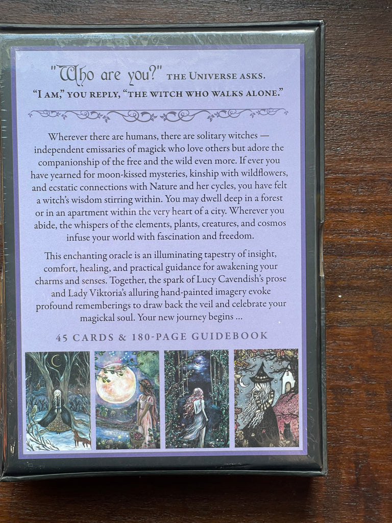 The Solitary Witch Oracle Lore, Wisdom, and Light for Your Magickal Path Lucy Cavendish