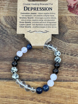 Crystal Healing Bracelet for Depression