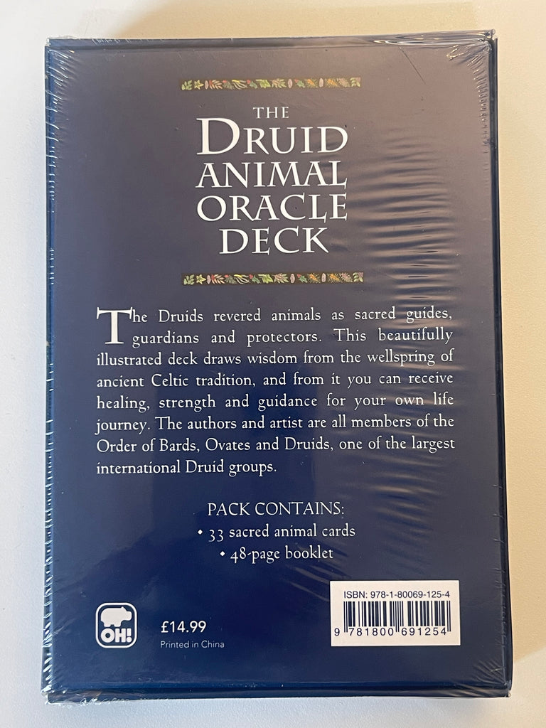 Druid Animal Deck Author : Stephanie Carr-Gomm; Philip Carr-Gomm; Bill Worthington