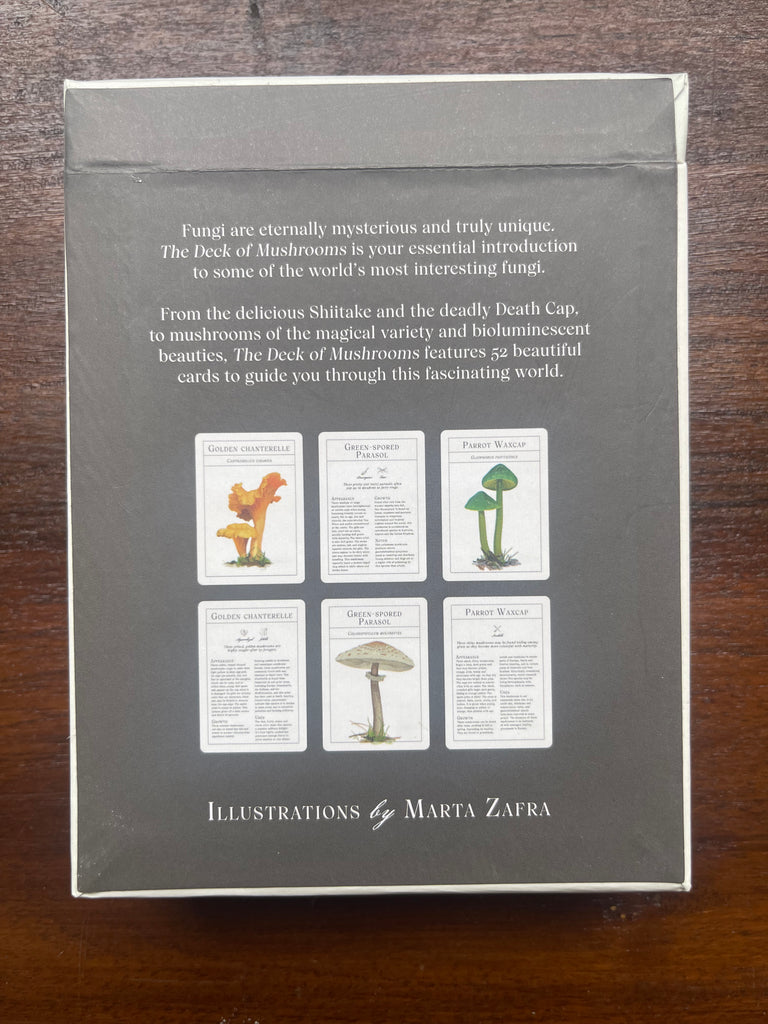 Deck of Mushrooms Author : Dr Sapphire McMullan-Fisher; Marta Zafra