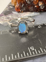 Labradorite Ring Size 10 - “I welcome change and transformation into my life.”