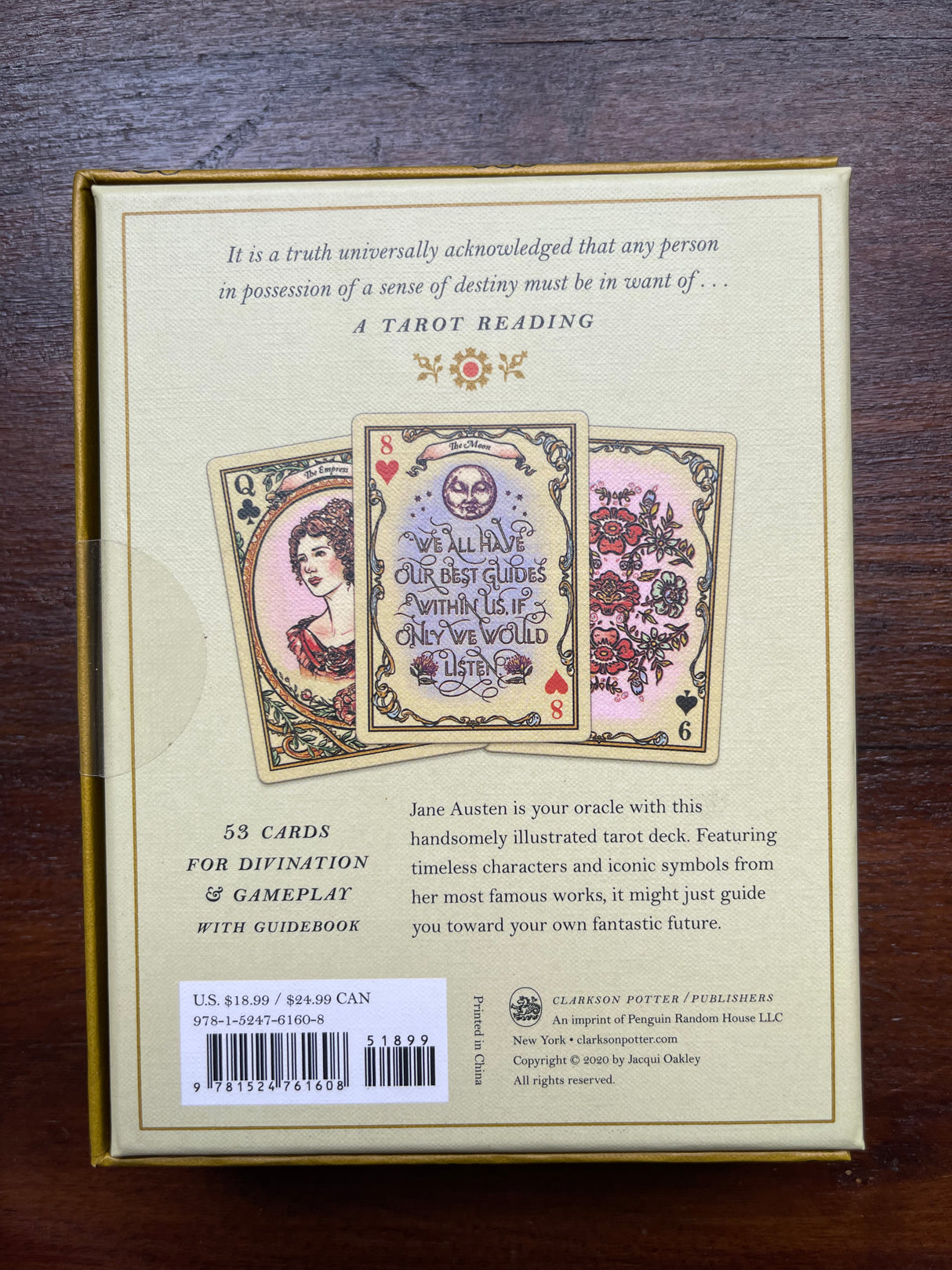 Jane Austen Tarot Deck: 53 Cards for Divination and Gameplay