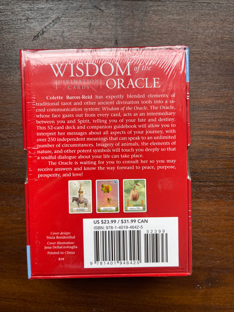 Wisdom of the Oracle Divination Cards: Ask and Know Author : Colette Baron-Reid