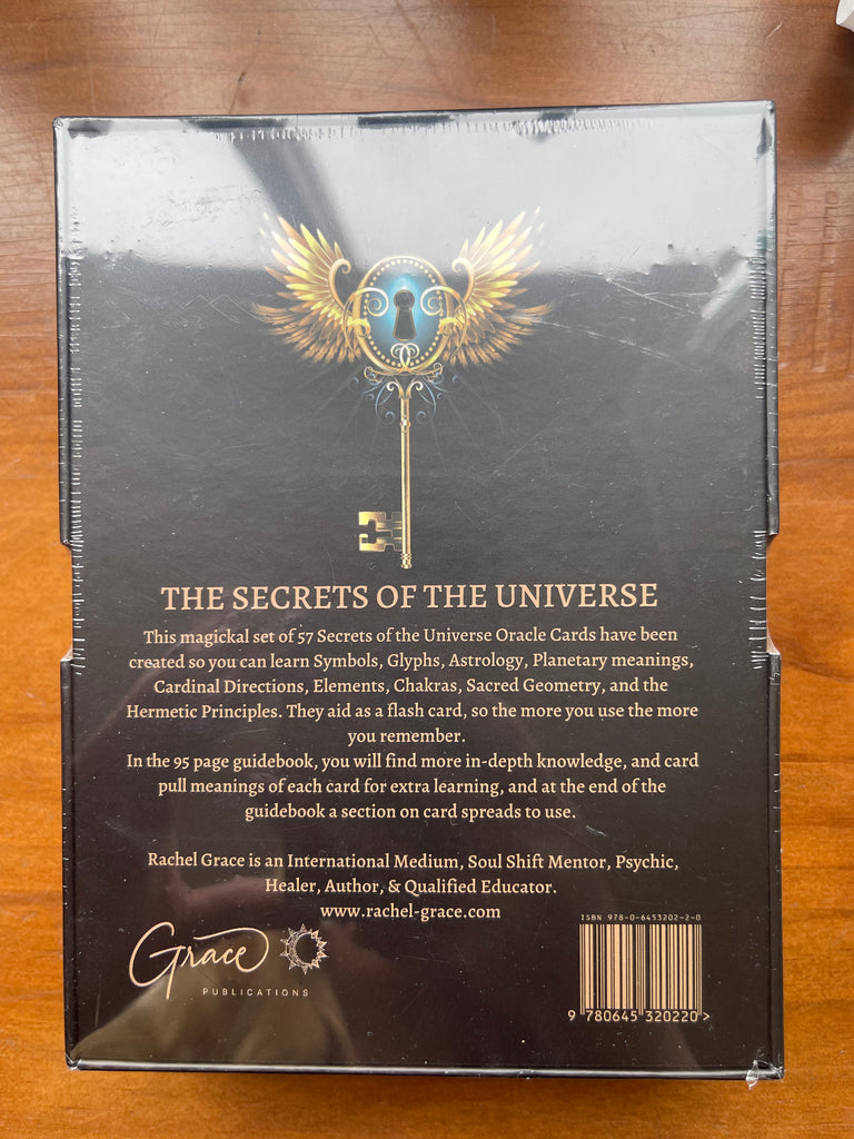 The Secrets of the Universe Oracle Author : Rachel Grace