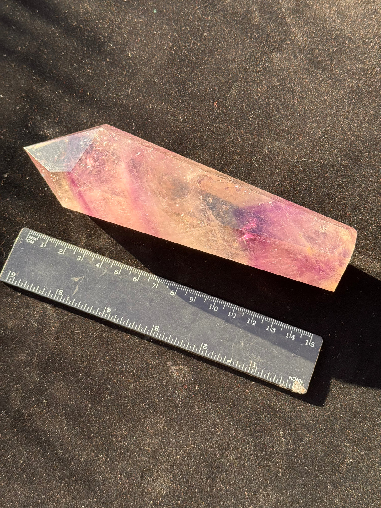 Amethyst Wand 377g – Channel of Divine Calm and Spiritual Insight