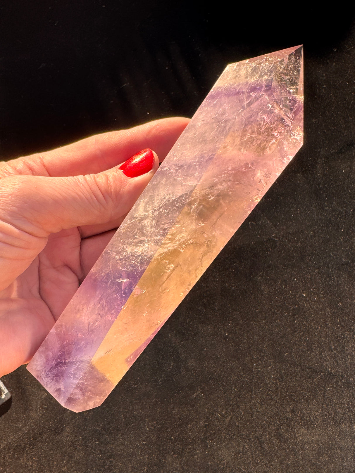 Amethyst Wand 377g – Channel of Divine Calm and Spiritual Insight