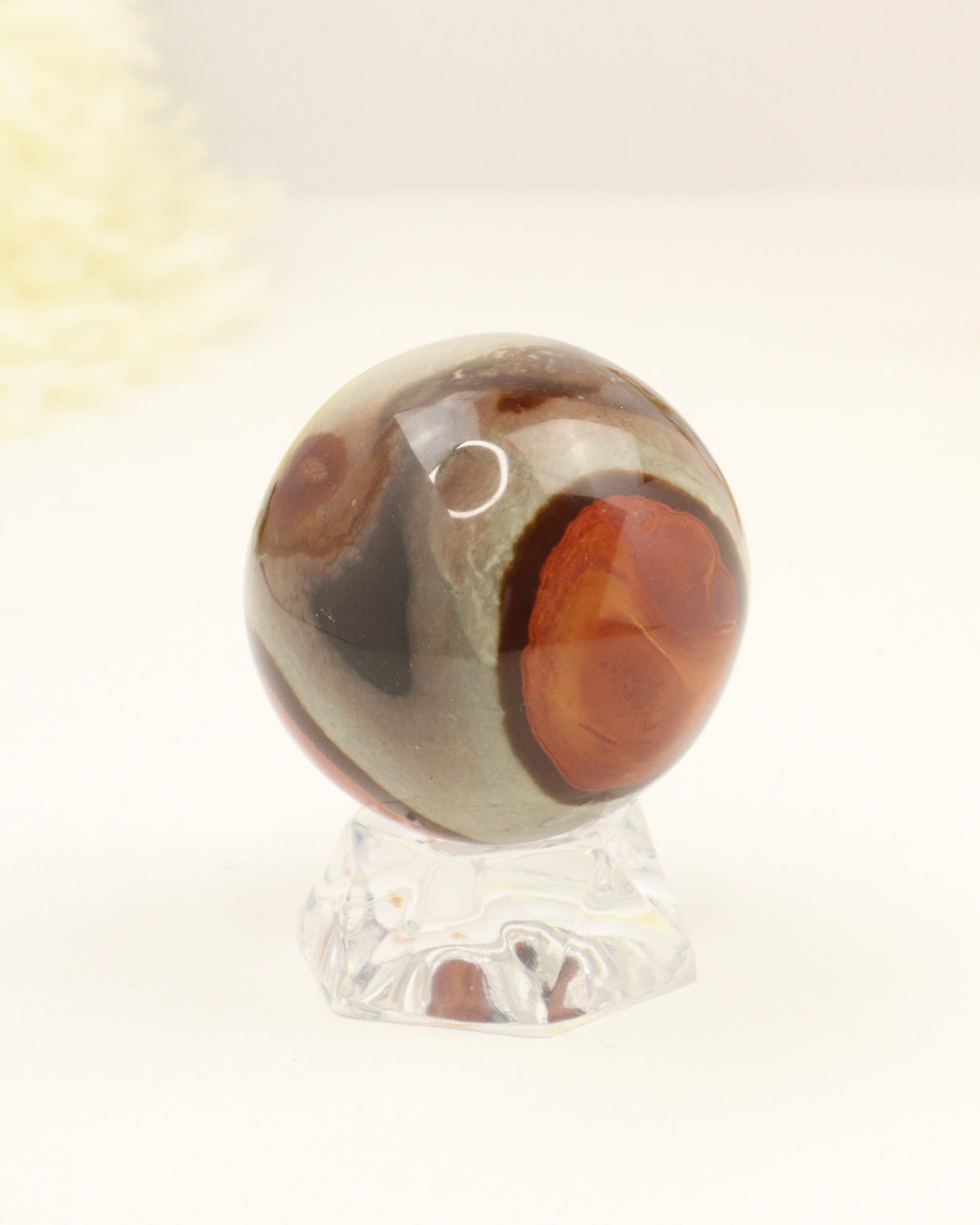Polychrome Jasper Sphere | 5cm | Grounding & Vitality