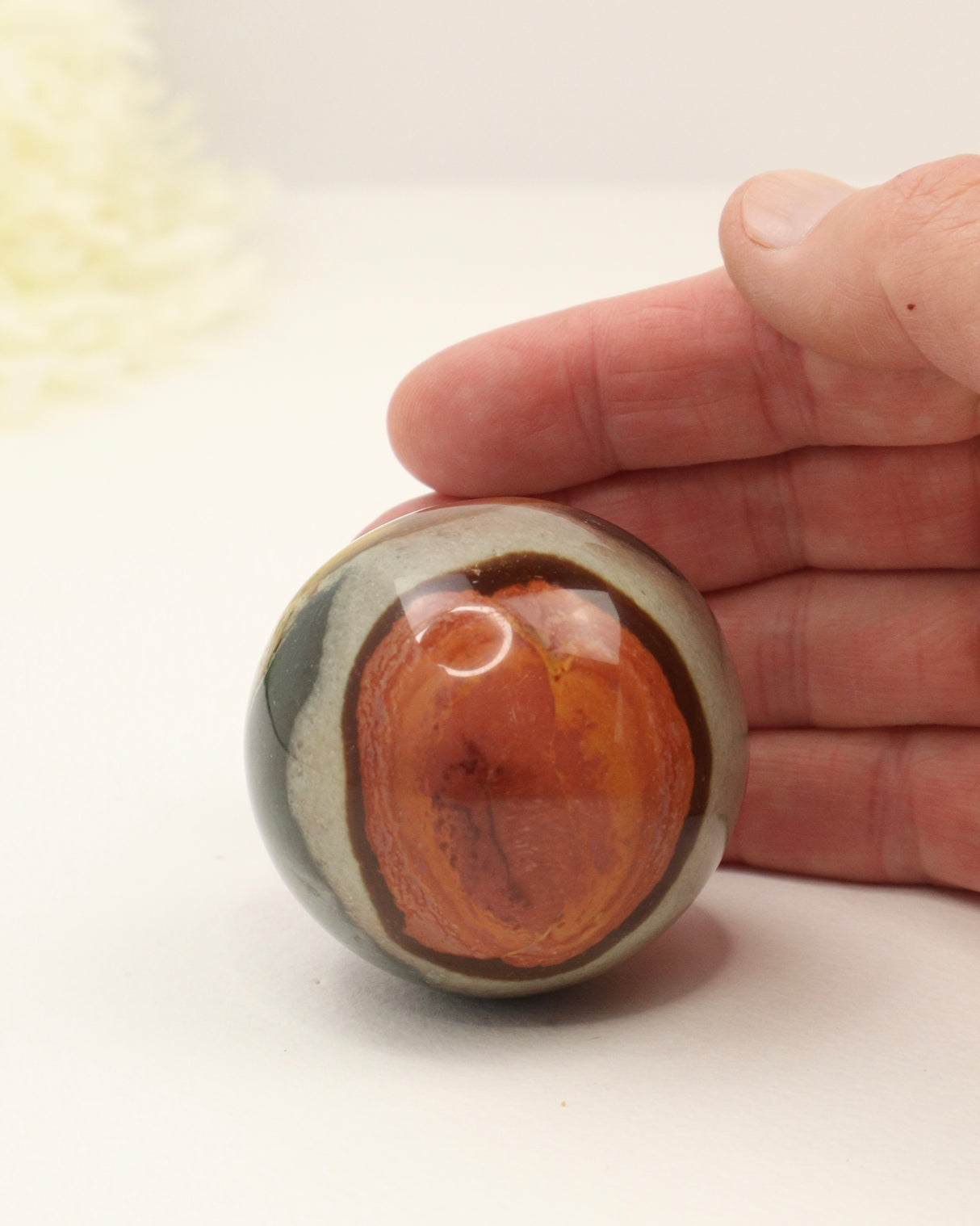 Polychrome Jasper Sphere | 5cm | Grounding & Vitality