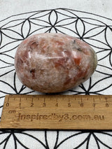 Sunstone Egg Carving - "I am filled with vibrations of love, light, and joy."