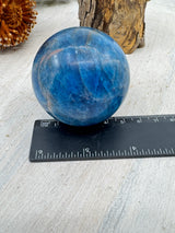 Blue Apatite Sphere 262g (5cm) – Stone of Clarity, Communication & Manifestation