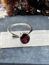 Garnet Silver Ring Size on SALE Inspired By 3 Australia