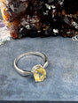 Citrine Silver Ring Size 8 on sale at Inspired By 3 Australia
