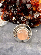 Rose Quartz Ring Size 11 - “I radiate love, beauty, confidence and grace”