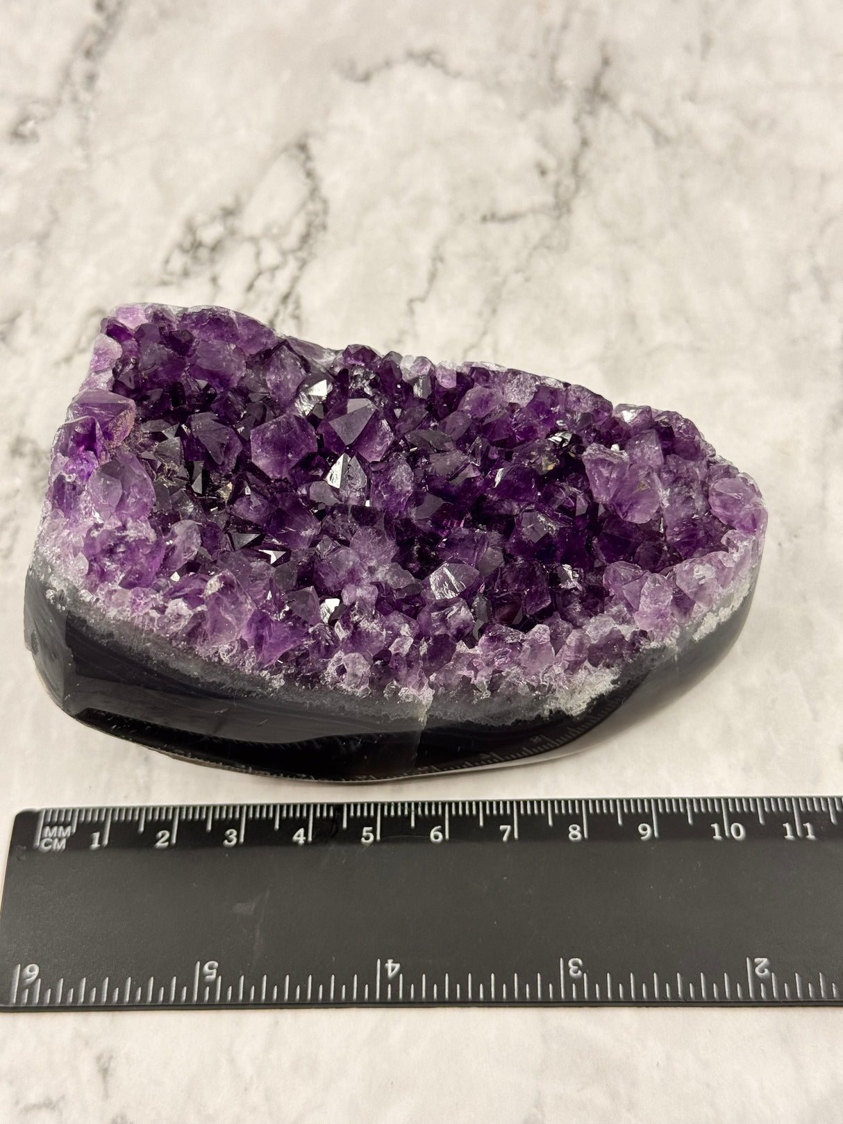 Amethyst Cluster 450g - “I trust my intuition and allow it to guide me each day”