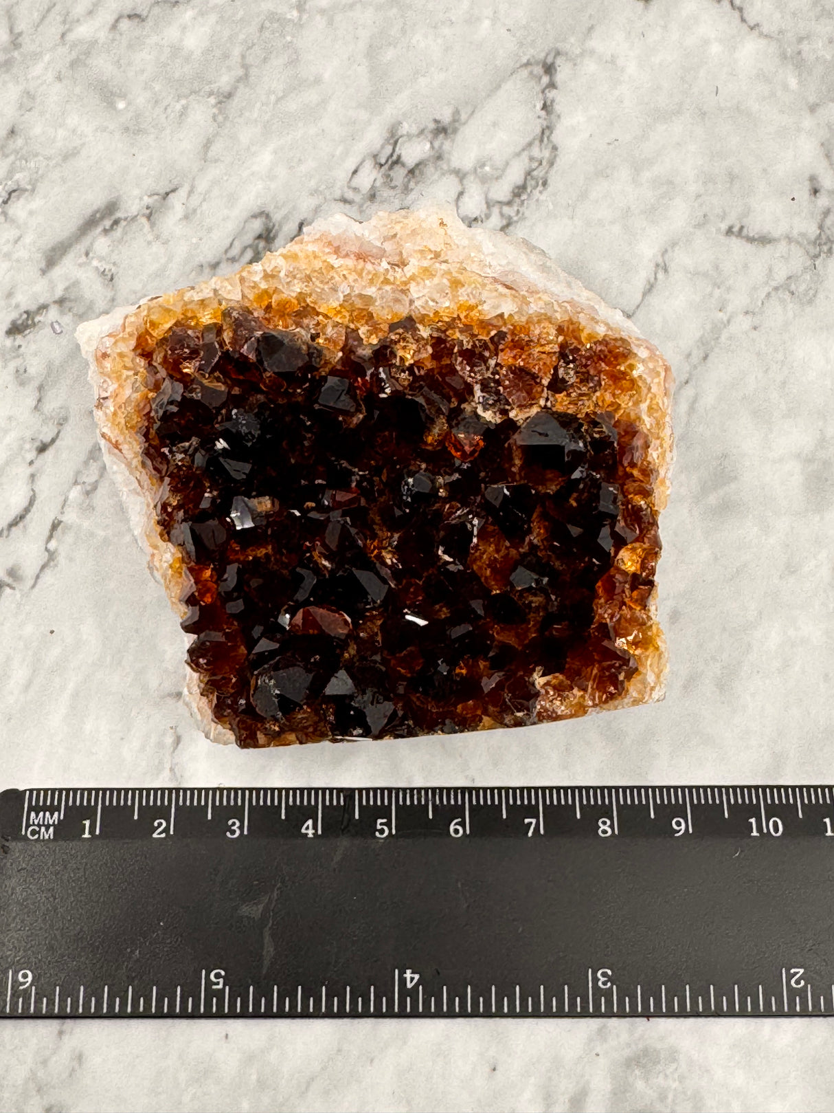 Citrine Cluster 353g - “I am successful in all areas of life”.