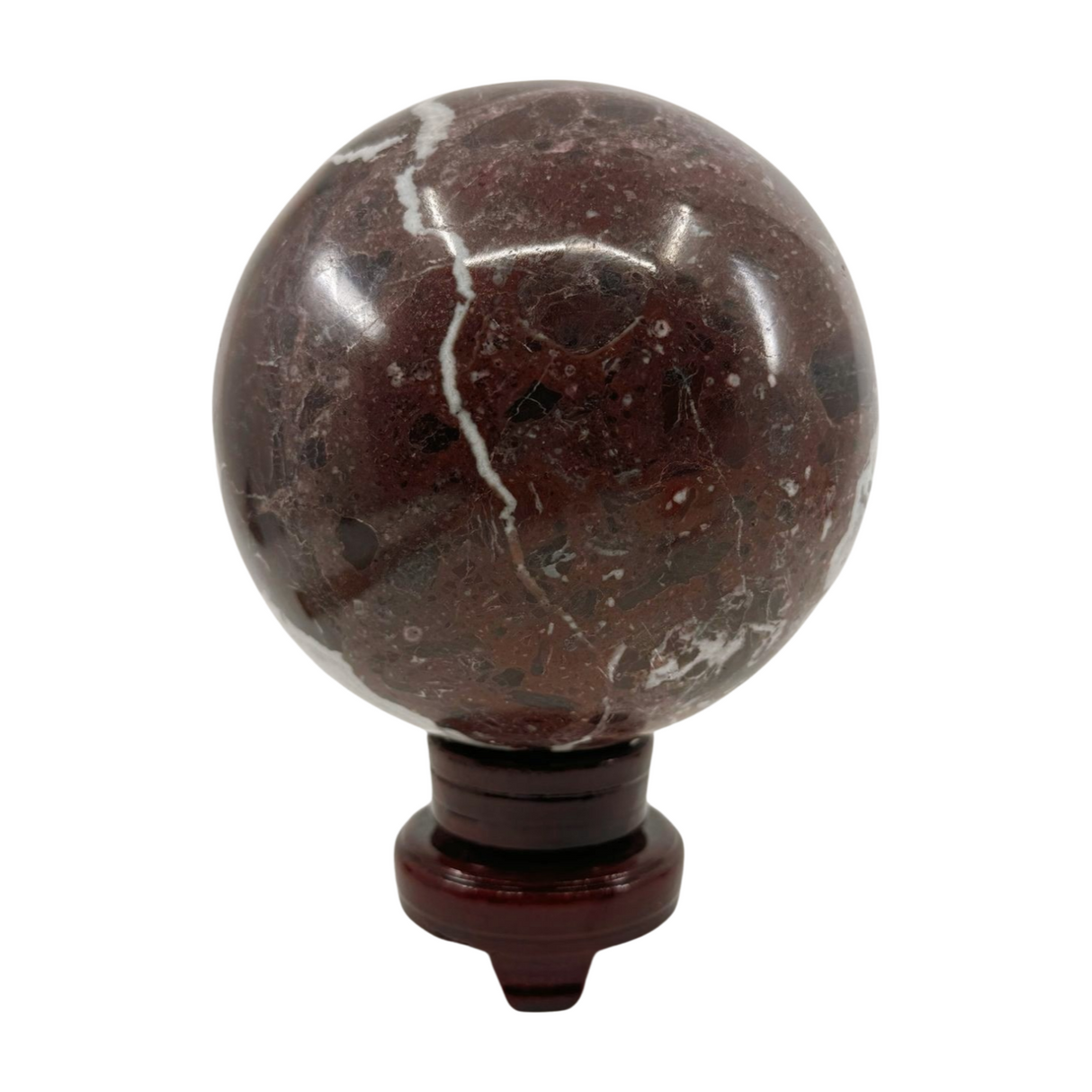 Red Onyx Large Sphere  4.72kilos -  Dismisses Negative Energies