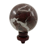Red Onyx Large Sphere  4.72kilos -  Dismisses Negative Energies