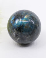Labradorite Crystal Sphere 284g – Genuine Madagascan Labradorite with Brilliant Blue Flash