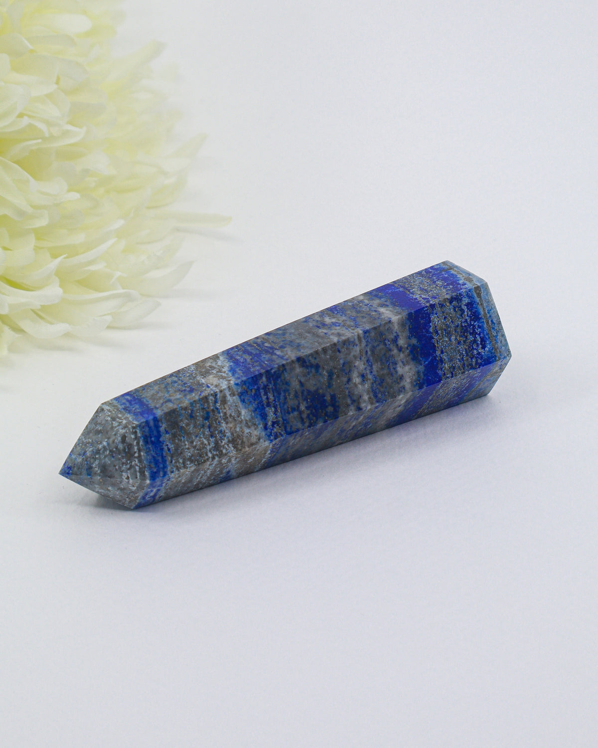 Lapis Lazuli Crystal Point – Wisdom, Truth & Inner Vision | 161g