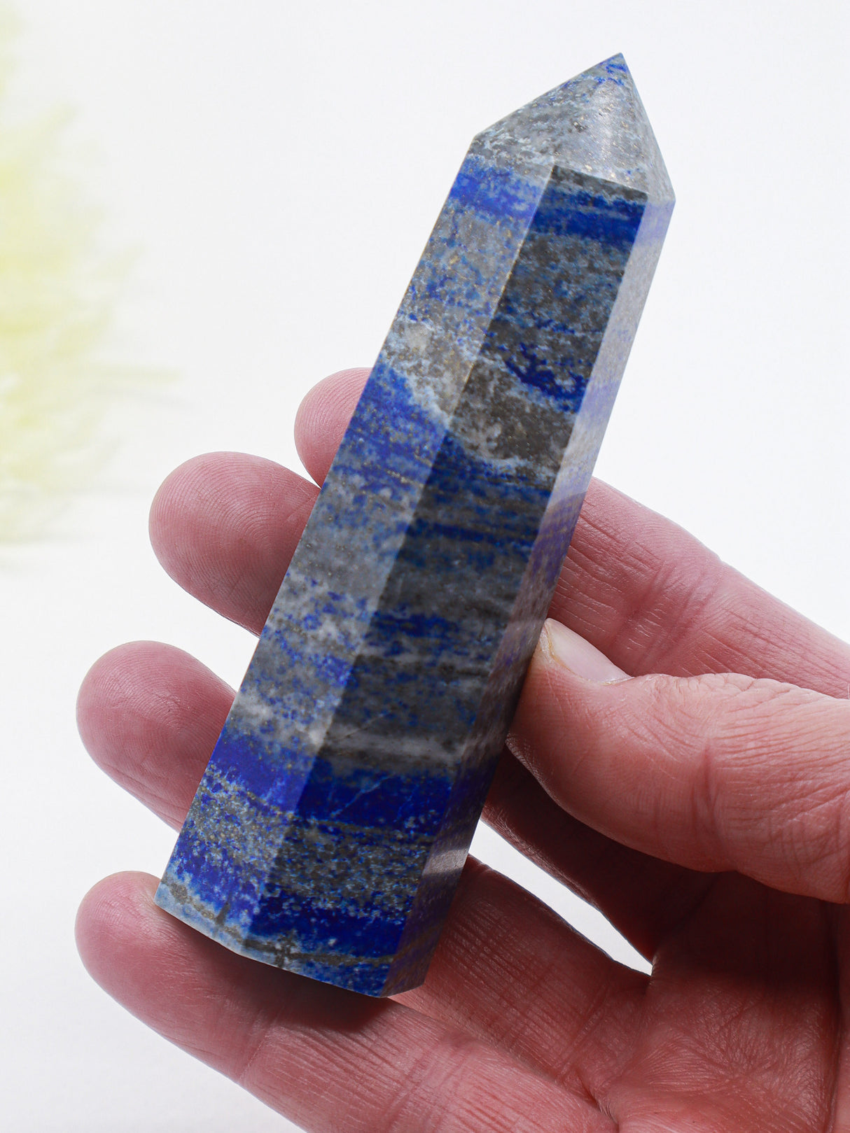 Lapis Lazuli Crystal Point – Wisdom, Truth & Inner Vision | 161g