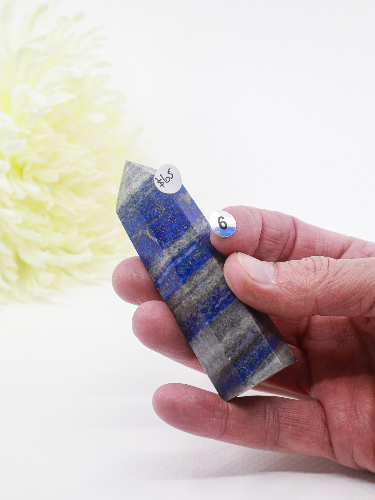 Lapis Lazuli Crystal Point – Wisdom, Truth & Inner Vision | 161g