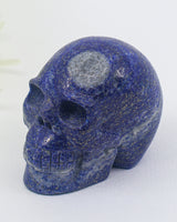 Lapis Lazuli Skull Carving – Wisdom, Truth & Spiritual Insight | 340g