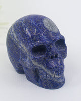 Lapis Lazuli Skull Carving – Wisdom, Truth & Spiritual Insight | 340g