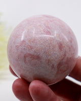 Pink Opal Sphere 313g | Genuine Crystal of Emotional Healing & Inner Peace