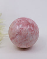Pink Opal Sphere 313g | Genuine Crystal of Emotional Healing & Inner Peace