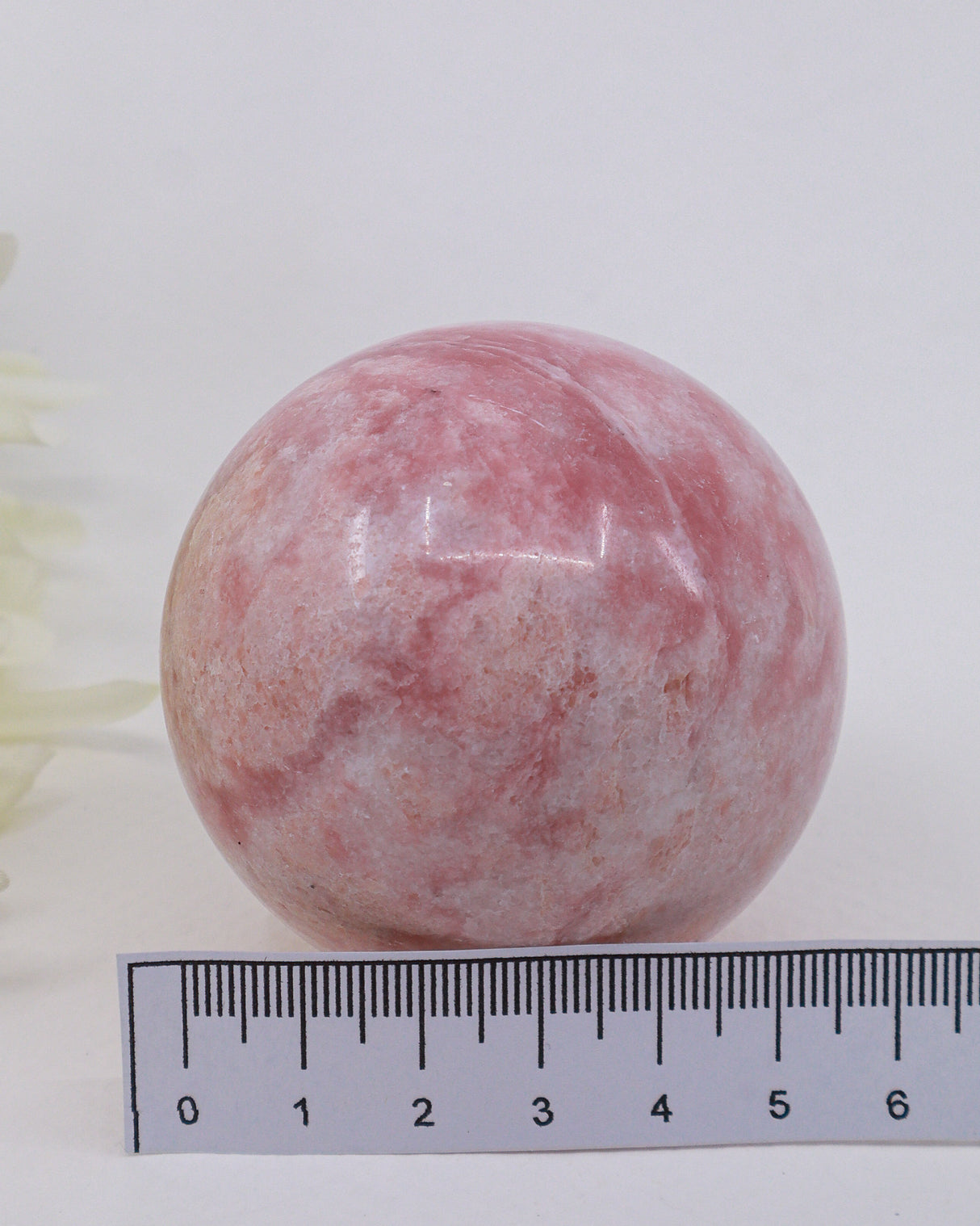 Pink Opal Sphere 313g | Genuine Crystal of Emotional Healing & Inner Peace