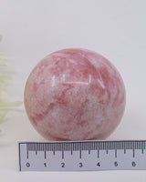 Pink Opal Sphere 313g | Genuine Crystal of Emotional Healing & Inner Peace