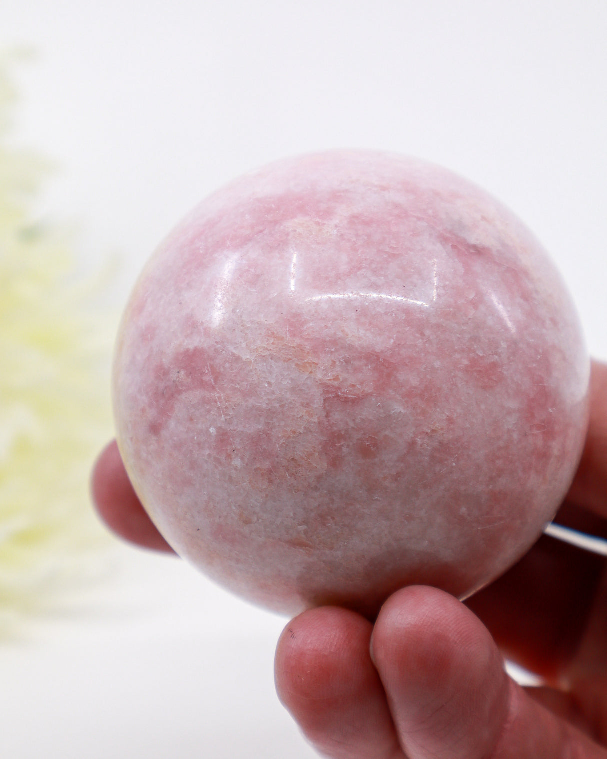 Pink Opal Sphere 342g | Genuine Emotional Healing Crystal