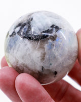 Rainbow Moonstone Sphere – Moonlit Intuition & Divine Feminine Energy | 195g