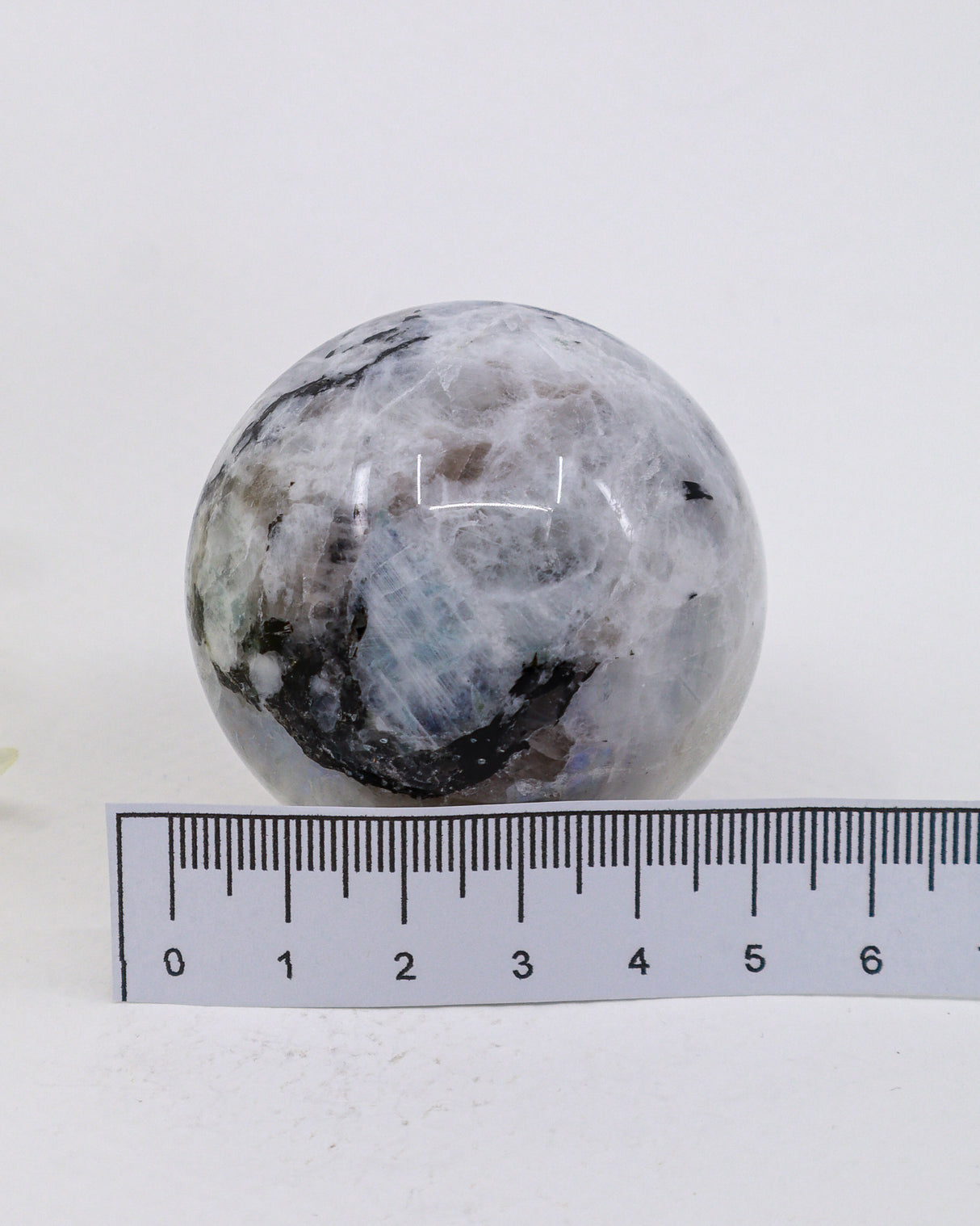 Rainbow Moonstone Sphere – Moonlit Intuition & Divine Feminine Energy | 195g