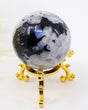 140g Rainbow Moonstone Sphere with vibrant blue flash, natural polished crystal sphere for intuition, meditation and emotional healing.