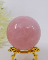 Rose Quartz Sphere 257g – Crystal of Unconditional Love & Emotional Healing