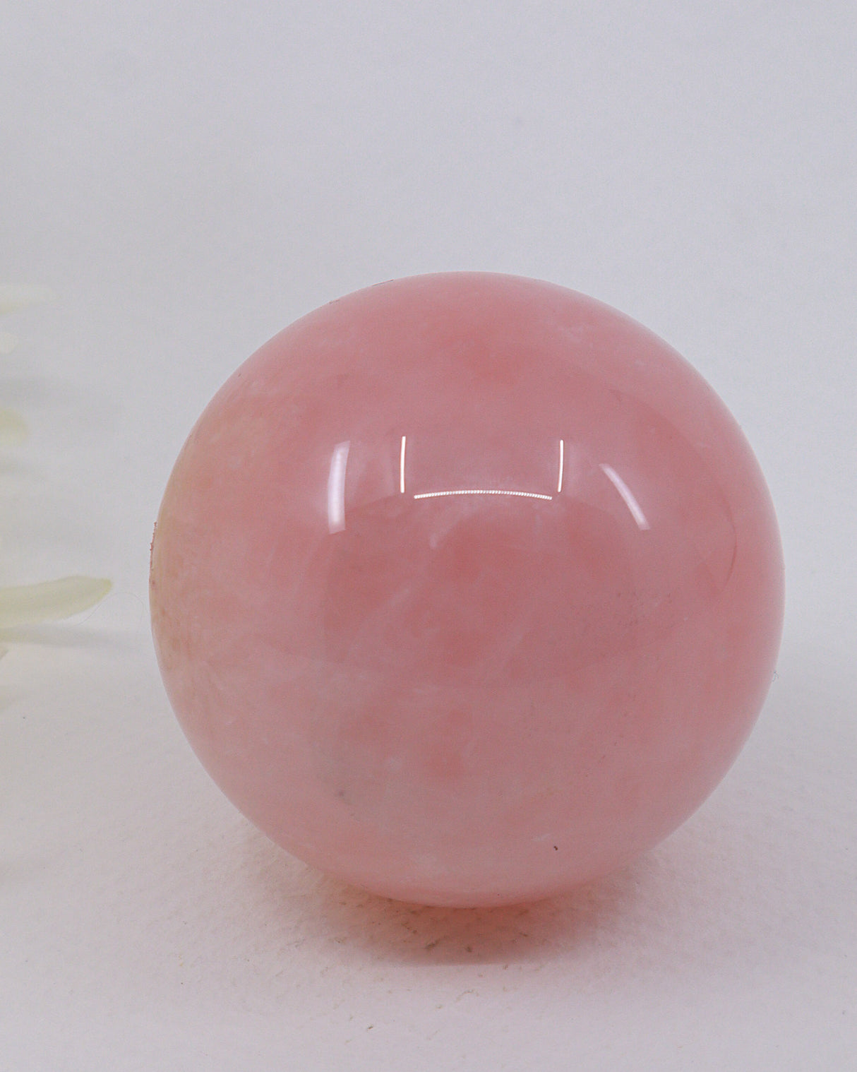 Rose Quartz Sphere 257g – Crystal of Unconditional Love & Emotional Healing