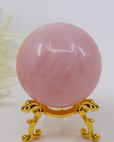 Rose Quartz Sphere | Crystal of Unconditional Love & Heart Healing | 234g