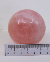 Rose Quartz Sphere 317g | Genuine Natural Rose Quartz Crystal Ball